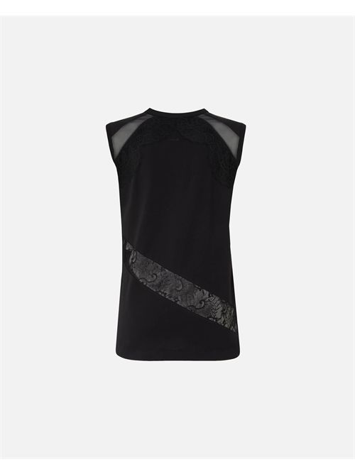 Top smanicato con dettagli in pizzo PINKO | 106291A335/Z99